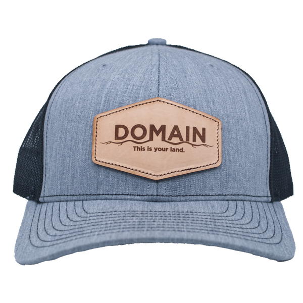 Domain Heather Black Patch Hat Domain Outdoor