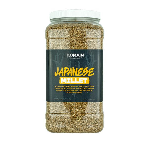 japanese millet herbicides Japanese Millet Food Plot Seed