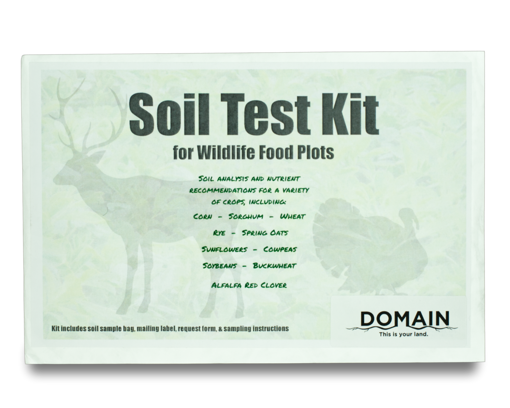 Comprehensive Food Plot Soil Test Kit