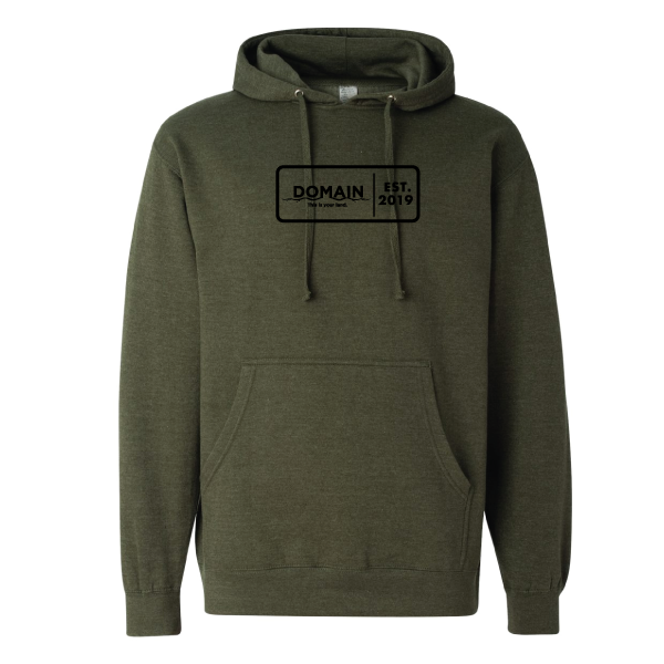 Domain Military Green Midweight Hoodie