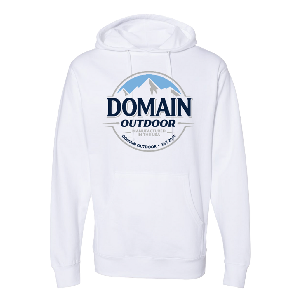 White Latte Hoodie - Domain Outdoor