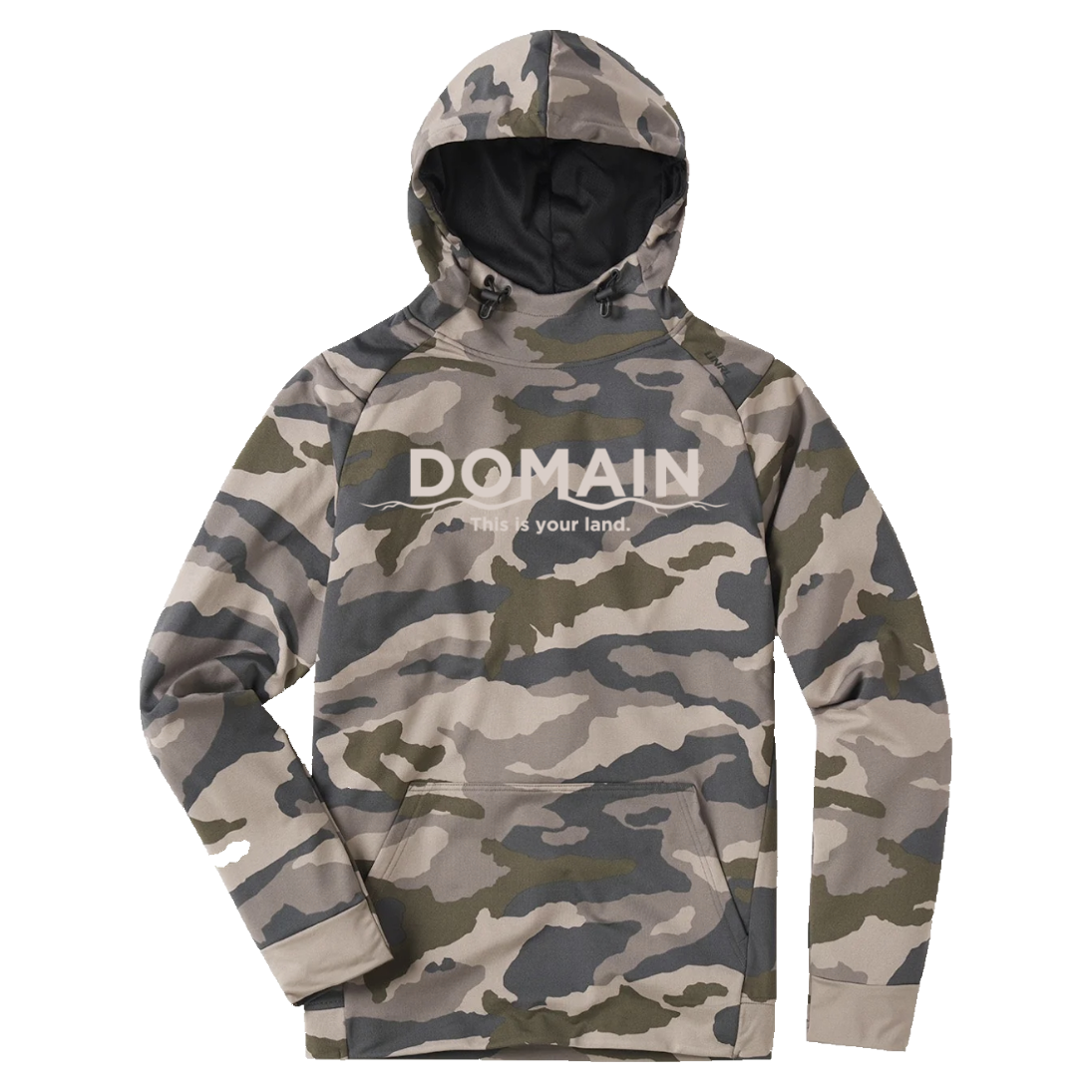 CROSSOVER HOODIE – WOODLAND CAMO