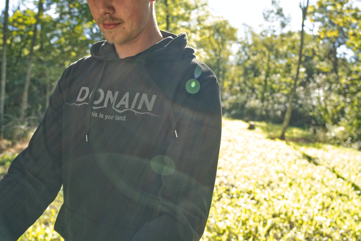 Domain Black Sweatshirt