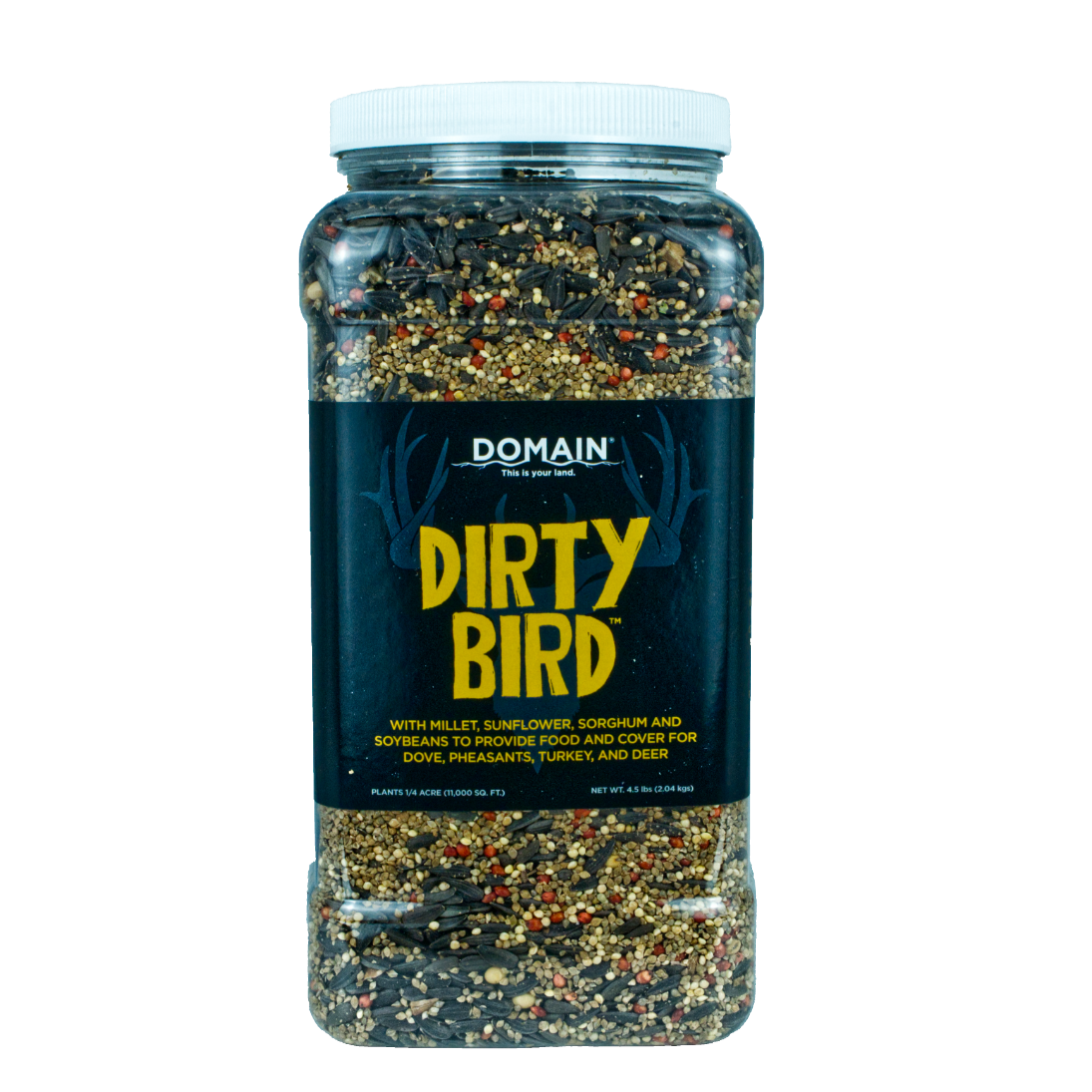bird seed millet plant Dirty Bird Food Plot Seed, 1/4 Acre