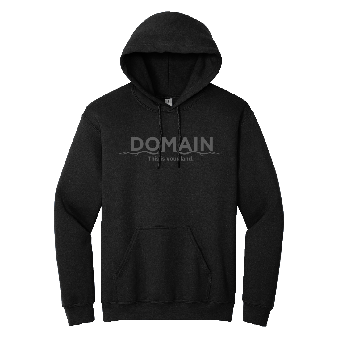 Domain Black Sweatshirt