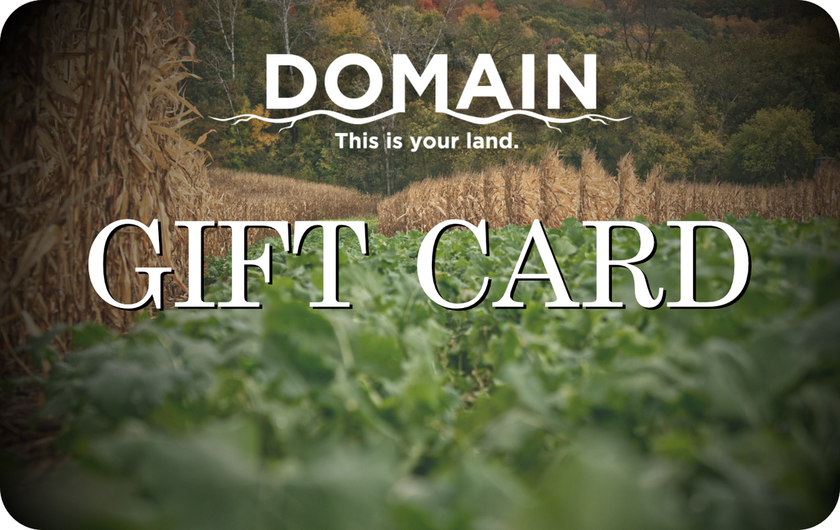 DOMAIN OUTDOOR GIFT CARD