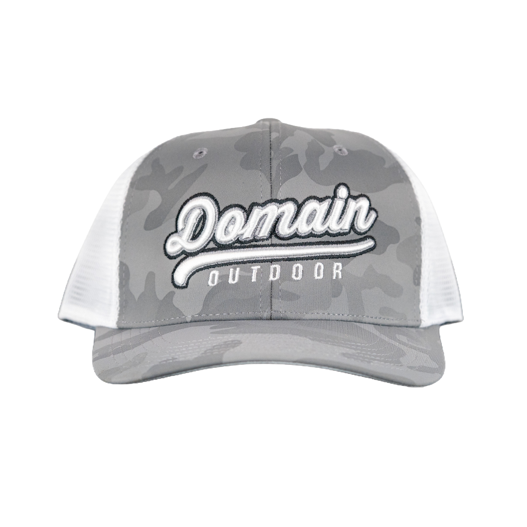 Gray Camo Hat