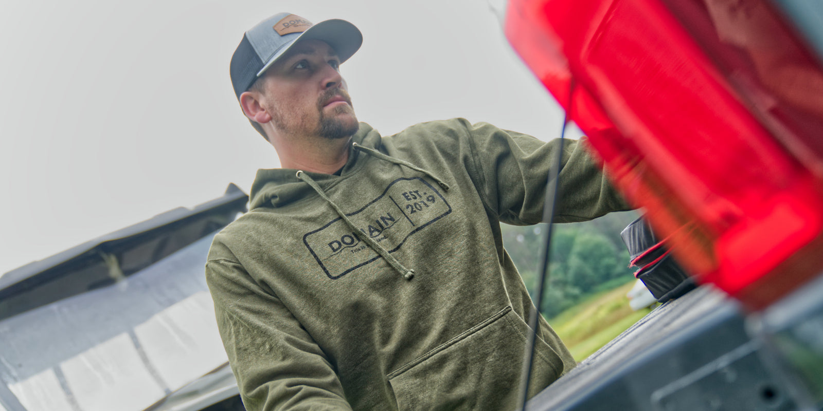 Domain Outdoor Apparel - Green Sweatshirt