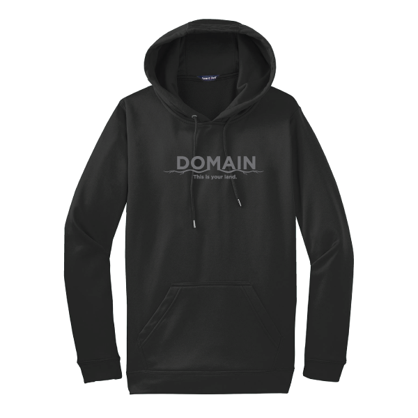 Domain Black Sweatshirt
