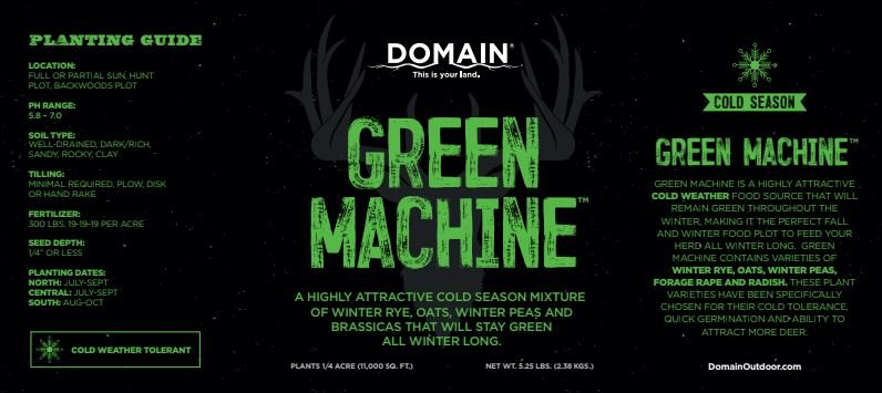 GREEN MACHINE™ - Domain Outdoor