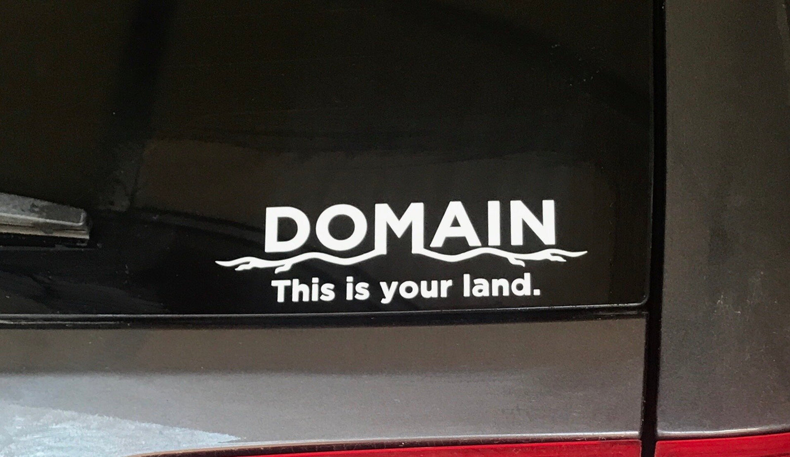 Domain Transfer Decal - 3" x 7.5"