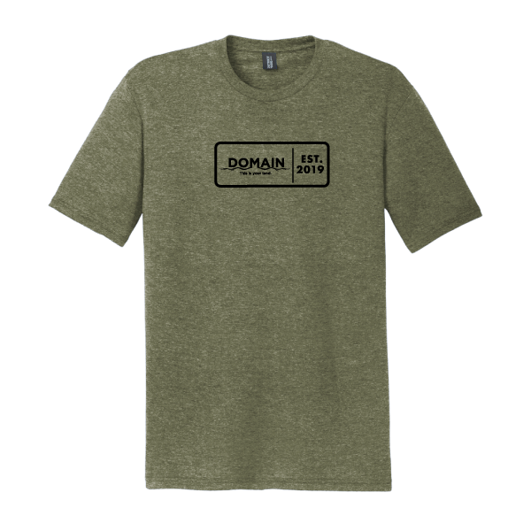 Domain Military Green T-Shirt